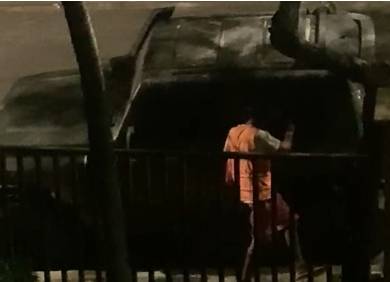 Veículo é alvo de arrombamento durante a madrugada na região da Aldeota, em Fortaleza.